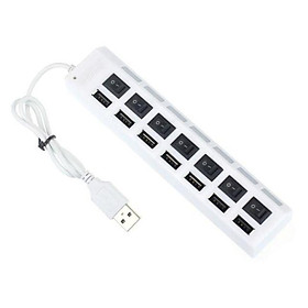 Bộ chia USB 2.0 ra 7 cổng - Hub USB 2.0 chất lượng tốt có led cao cấp