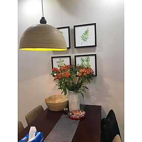 Mua Chao đèn bằng tre tự nhiên   bề mặt tráng bóng vệ sinh được bằng nước
