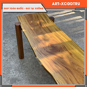 Mua GHẾ BENCH CHÂN TRỤ GỖ XÀ CỪ DÀI