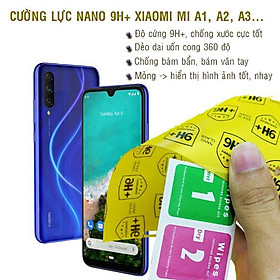 Hình ảnh Dán cường lực dẻo nano 9H+ dành cho Xiaomi Mi A1, Mi A2, Mi A2 Lite, Mi A3