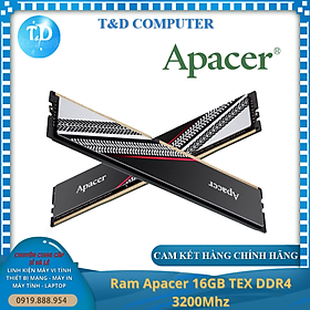 Mua Ram Apacer 16GB TEX DDR4 3200Mhz Tản dày - Hàng chính hãng NetworkHub phân phối
