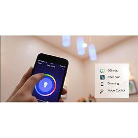 Mua Đèn LED WIFI âm trần Downlight | Kết nối WIFI thông minh  điều khiển bằng điện thoại  giọng nói | Chính hãng Rạng Đông - 9W
