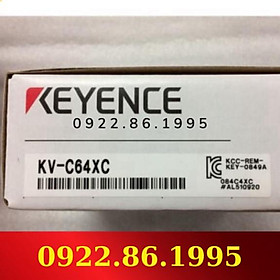 KV-C64XC Mô đun khối ngõ vào PLC keyence mới