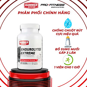 Viên muối điện giải Endurolytes Extreme Hammer Nutrition - Ngăn ngừa chuột rút trong điều kiện khắc nghiệt