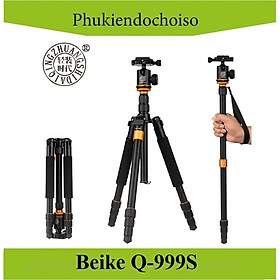 CHÂN MÁY ẢNH TRIPOD/ MONOPOD BEIKE Q-999S - Hàng Chính Hãng