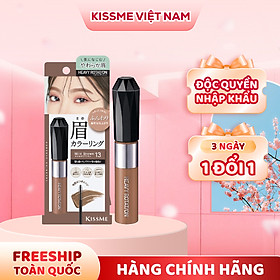Mascara Chải Đổi Màu Lông Mày Chống Trôi Siêu Bền Ex Kissme Heavy Rotation Coloring Eyebrow (9 màu)