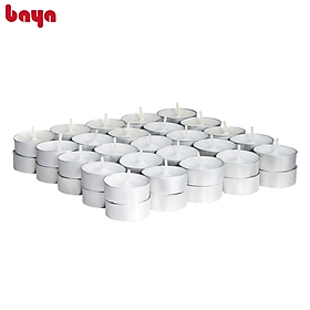 Mua Nến Trà Không Mùi BAYA TEALIGHT FOX Sử Dụng Để Thắp Sáng  Đốt Tinh Dầu  Đun Ấm Trà Nhỏ Đồng Thời Tăng Thêm Nét Lãng Mạn  Ấm Cúng Cho Không Gian Nội Thất