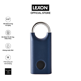 Mua Ổ khóa vân tay LEXON thông minh sinh trắc học - NOMADAY LOCK - Hàng chính hãng