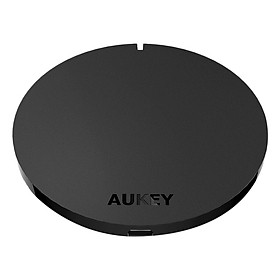 Đế Sạc Không Dây 5W Chuẩn Qi Aukey LC-C2 (Không Kèm Adapter) - Hàng Chính Hãng
