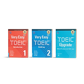 Bộ sách Luyện thi NEW TOEIC. Trình độ Sơ – Trung cấp (Very Easy TOEIC 1 + Very Easy TOEIC 2 + TOEIC Upgrade)