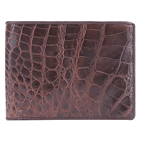 Ví nam da cá sấu màu nâu đất HJ92220-23-35-40-43