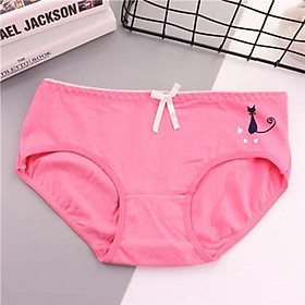 Quần Lót Nữ Cotton Kháng Khuẩn Hình Mèo Hoạt Hình Hàn Quốc  Hàng Loại Đẹp