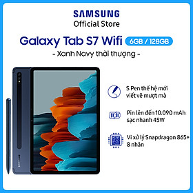 Máy Tính Bảng Samsung Galaxy Tab S7 Wifi T870 (6GB/128GB) - Hàng Chính Hãng