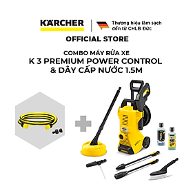 Máy phun rửa áp lực cao Karcher K 3 Premium Power Control - Công suất 1600W - Bảo hành 24 tháng - Hàng Chính Hãng