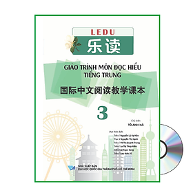 Sách - LEDU Giáo trình môn đọc hiểu Tiếng Trung 3+DVD tài liệu - Công ty TNHH Giáo Dục Hải Hà