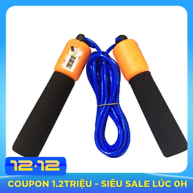 Dây Nhảy Tự Động Đếm Bước Nhảy Thể Dục Thể Thao Giảm Cân 2.5m (Giao Màu Ngẫu Nhiên)