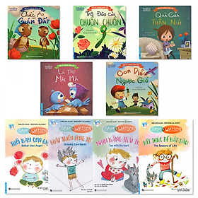 Combo 2 bộ sách hay dạy bé ứng xử: Bộ Kỹ Năng Ứng Xử Dành Cho Bé (5 cuốn) + Sam & Watson (4 cuốn) 