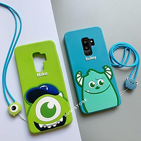 Ốp lưng silicone Mike & Sulley Cho Samsung Galaxy S9 plus / S8 Plus