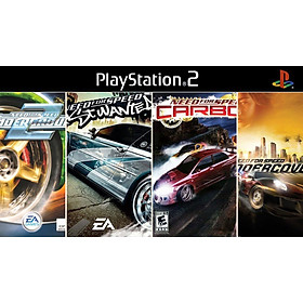 Bộ 4 Game PS2 need for speed như hình
