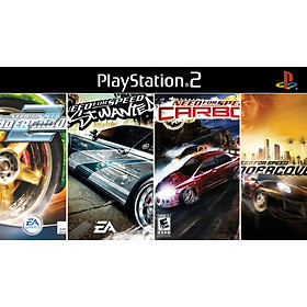Mua Bộ 4 Game PS2 need for speed như hình