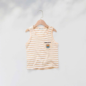 ÁO THUN SỌC SÁT NÁCH CÓ TÚI SIÊU THOÁNG MÁT TỪ 8-45KG CHO BÉ TRAI