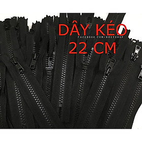 Mua dây kéo nhựa đen