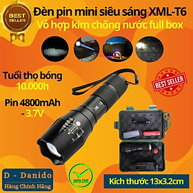 Mua Đèn Pin Mini Siêu Sáng XML-T6 miDoctor - Chính Hãng