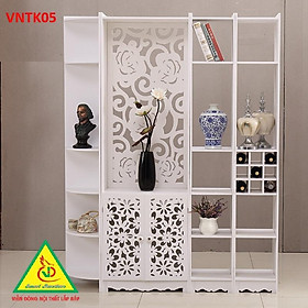 Mua Vách ngăn phòng khách nhà bếp - Vách ngăn liền kệ VNTK05A - Nội thất lắp ráp Viendong Adv