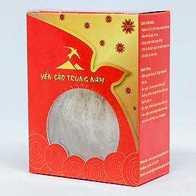Tổ Yến Sào Tinh Chế (8g/Hộp) (Tổ Yến làm sạch/Tổ Yến Sạch chế biến từ Tổ Yến Thô /Tổ Yến còn lông) Yến Sào Trung Nam