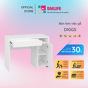 Mua Bàn làm việc đẹp thiết kế nhỏ gọn SMLIFE Diggs