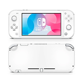 Mua Skin decal dán Nintendo Switch Lite mẫu trắng tinh khôi (dễ dán  đã cắt sẵn)