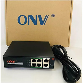 Mua Switch POE Port ONV H1064PLS 4 Cổng POE Cấp Nguồn Qua Dây Mạng-HÀNG CHÍNH HÃNG