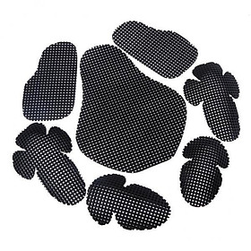 2xMotorcycle Elbow Back Shoulder Protection Pads Body Protector Racing Armour