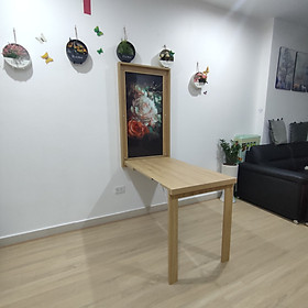 Mua Bàn ăn gấp gọn treo tường cao cấp 60x120