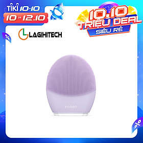 Máy rửa mặt Foreo LUNA 3 Loại bỏ bụi bẩn và cặn trang điểm chỉ trong 30s - Hàng Nhập...