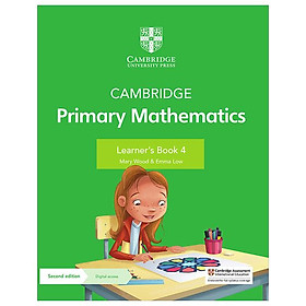 Sách ngoại văn: Cambridge Primary Mathematics - Learner's Book 4 With Digital Access (1 Year) (2nd Edition)