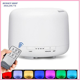 Mua RE0569 - Máy phun sương tạo ẩm có điều khiển Aroma - Máy xông tinh dầu led 7 màu