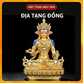 Mua Tượng địa tạng vương bồ tát 15 5cm tượng đồng – tượng phật mật tông thờ cúng Diệu Tâm