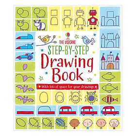 [Download Sách] Sách tương tác tiếng Anh - Usborne Step-by-step Drawing Book