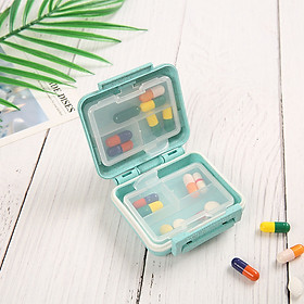 Mua Hộp Nhựa Đựng Thuốc Cầm Tay Mini - Giữ Thuốc Luôn Khô Ráo Tránh Ẩm Ướt (Nhỏ Gọn  Tiện Lợi  Dễ Sử Dụng) Màu Ngẫu Nhiên
