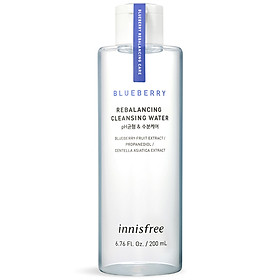 Nước Tẩy Trang Từ Blueberry Innisfree Blueberry Rebalancing Cleansing Water 200ml - 131171580