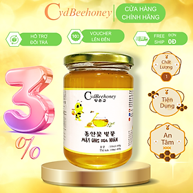 Mật ong hoa nhãn 330ml Cvdbeehoney