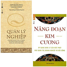 [Download Sách] Combo Sách Năng Đoạn Kim Cương + Quản Lý Nghiệp (Bộ 2 cuốn)