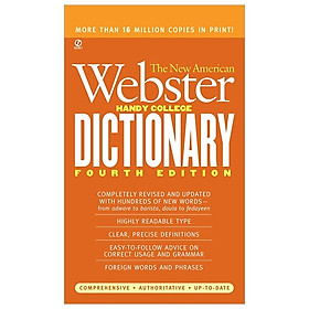 [Download Sách] The New American Webster Handy College Dictionary - 4th Edition