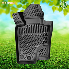 Thảm lót sàn ô tô nhựa TPU Silicon Nissan Navara ( D23) 2014 đến nay Nhãn hiệu Macsim