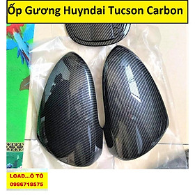Ốp Gương Xe Huyndai Tucson 2018-2021 Mẫu Carbon Cao Cấp Nhất Thị Trường