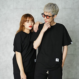 Áo thun Unisex N7 Basic Tee phông trơn nam nữ tay lỡ oversize phom rộng