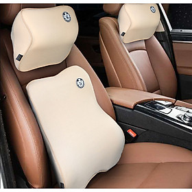 Đệm Tựa Lưng Bằng Cao Su Non Dùng Trên Xe Hơi Lucky Bobi Cao Cấp AZONE