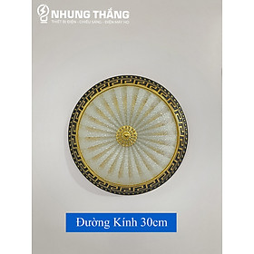 Mua Đèn Ốp Trần Đa Giác OT-022DA Decor Phong Cách Vintage - Đường Kính 30cm - 3 Chế Độ Ánh Sáng - Có Video