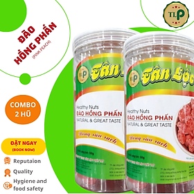 ĐÀO HỒNG PHẤN TÂN LỘC PHÁT COMBO 1KG - MỖI HŨ 500G